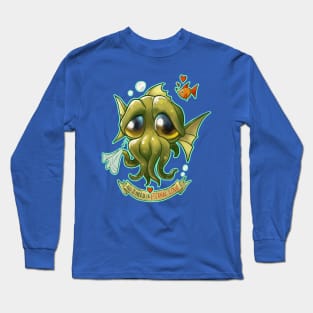 Lonely Cthulhu Long Sleeve T-Shirt